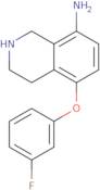 5-(3-Fluorophenoxy)-1,2,3,4-tetrahydroisoquinolin-8-amine