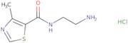 N-(2-Aminoethyl)-4-methyl-1,3-thiazole-5-carboxamide hydrochloride
