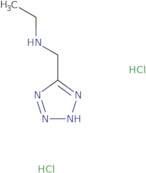 Ethyl(1H-1,2,3,4-tetrazol-5-ylmethyl)amine dihydrochloride