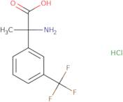 2-Amino-2-(3-(trifluoromethyl)phenyl)propanoic acid hydrochloride