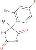5-(2-Bromo-4-fluorophenyl)-5-methylimidazolidine-2,4-dione