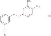 3-(4-Amino-3-methylphenoxymethyl)benzonitrile hydrochloride