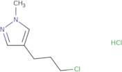 4-(3-Chloropropyl)-1-methyl-1H-pyrazole hydrochloride