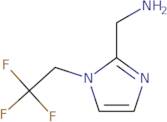 [1-(2,2,2-Trifluoroethyl)-1H-imidazol-2-yl]methanamine