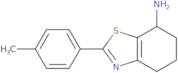 2-(4-Methylphenyl)-4,5,6,7-tetrahydro-1,3-benzothiazol-7-amine