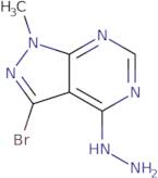 3-Bromo-4-hydrazinyl-1-methyl-1H-pyrazolo[3,4-d]pyrimidine