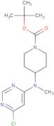 4-[(6-Chloro-pyrimidin-4-yl)-methyl-amino]-piperidine-1-carboxylic acid tert-butyl ester