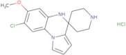 8-Chloro-7-methoxy-4,5-dihydrospiro[pyrrolo(1,2-A)quinoxaline-4,4'-piperidine] hydrochloride