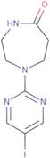 1-(5-Iodopyrimidin-2-yl)-1,4-diazepan-5-one