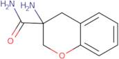 3-Amino-3,4-dihydro-2H-1-benzopyran-3-carboxamide