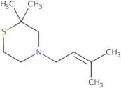 2,2-Dimethyl-4-(3-methylbut-2-en-1-yl)thiomorpholine