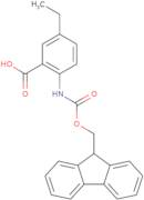 5-Ethyl-2-({[(9H-fluoren-9-yl)methoxy]carbonyl}amino)benzoic acid