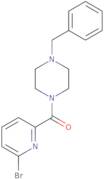 1-Benzyl-4-(6-bromopyridine-2-carbonyl)piperazine