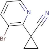 1-(3-Bromopyridin-2-yl)cyclopropane-1-carbonitrile