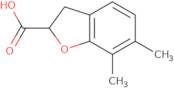 6,7-Dimethyl-2,3-dihydrobenzofuran-2-carboxylic acid