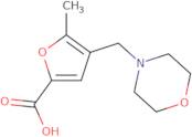 5-Methyl-4-(morpholin-4-ylmethyl)furan-2-carboxylic acid