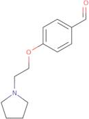 4-[2-(Pyrrolidin-1-yl)ethoxy]benzaldehyde
