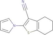 2-(1H-Pyrrol-1-yl)-4,5,6,7-tetrahydro-1-benzothiophene-3-carbonitrile