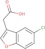 2-(5-Chlorobenzofuran-3-yl)acetic acid
