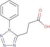 3-(1-Phenyl-1H-1,2,3,4-tetrazol-5-yl)propanoic acid