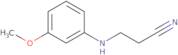 3-[(3-Methoxyphenyl)amino]propanenitrile