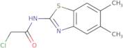 2-Chloro-N-(5,6-dimethyl-benzothiazol-2-yl)-acetamide