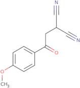 2-(2-Oxo-2-(4-methoxyphenyl)ethyl)malononitrile