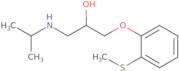1-[2-(Methylsulfanyl)phenoxy]-3-[(propan-2-yl)amino]propan-2-ol