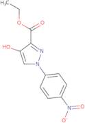 Ethyl 4-hydroxy-1-(4-nitrophenyl)-1H-pyrazole-3-carboxylate