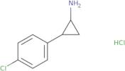 rac-(1R,2S)-2-(4-Chlorophenyl)cyclopropan-1-amine hydrochloride