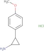 rac-(1R,2S)-2-(4-Methoxyphenyl)cyclopropan-1-amine hydrochloride