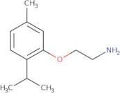 2-(2-Aminoethoxy)-4-methyl-1-(propan-2-yl)benzene
