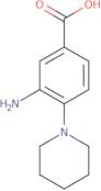 3-Amino-4-piperidin-1-yl-benzoic acid