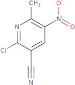 2-Chloro-6-methyl-5-nitronicotinonitrile