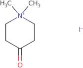 1,1-Dimethylpiperidin-1-ium-4-one iodide