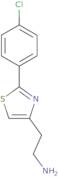 2-[2-(4-Chlorophenyl)-1,3-thiazol-4-yl]ethan-1-amine