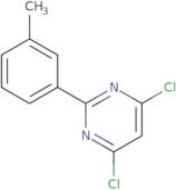 4,6-Dichloro-2-(3-methylphenyl)pyrimidine