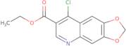 Ethyl 8-chloro[1,3]dioxolo[4,5-g]quinoline-7-carboxylate