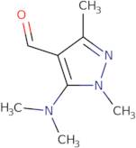 5-(Dimethylamino)-1,3-dimethyl-1H-pyrazole-4-carbaldehyde
