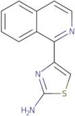 4-(Isoquinolin-1-yl)-1,3-thiazol-2-amine