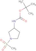 tert-Butyl N-[(3R)-1-methylsulfonylpyrrolidin-3-yl]carbamate