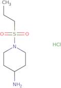 1-(Propane-1-sulfonyl)piperidin-4-amine hydrochloride