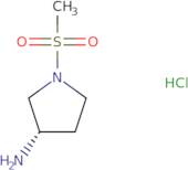 (3S)-1-methanesulfonylpyrrolidin-3-amine hydrochloride