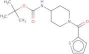 [1-(Thiophene-2-carbonyl)-piperidin-4-yl]-carbamic acid tert-butyl ester