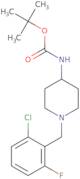 tert-Butyl 1-(2-chloro-6-fluorobenzyl)piperidin-4-ylcarbamate