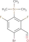 6-bromo-2,4-difluoro-3-(trimethylsilyl)benzaldehyde