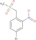 4-Bromo-1-[(methylsulfonyl)methyl]-2-nitro-benzene