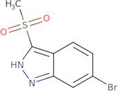 6-Bromo-3-(methylsulfonyl)-1H-indazole