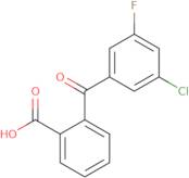 2-(3-Chloro-5-fluorobenzoyl)benzoic acid