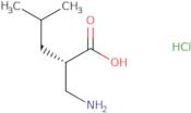 (S)-2-(Aminomethyl)-4-methylpentanoic acid hydrochloride